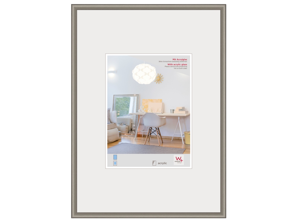 Marco New Lifestyle Plástico F. Acero Artificial Vidrio 50X60 MY PERFECT DESIGN