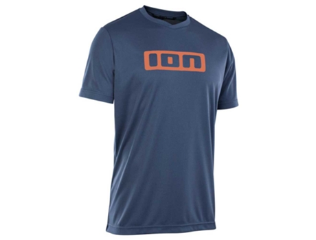 Camiseta de Hombre para Cicling ION Logo Azul (XS)