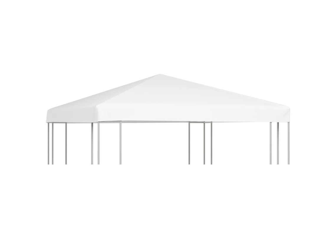 Cubierta para cenador 270 g/m² 3x3 m blanco Wsd425110 Lovely Home