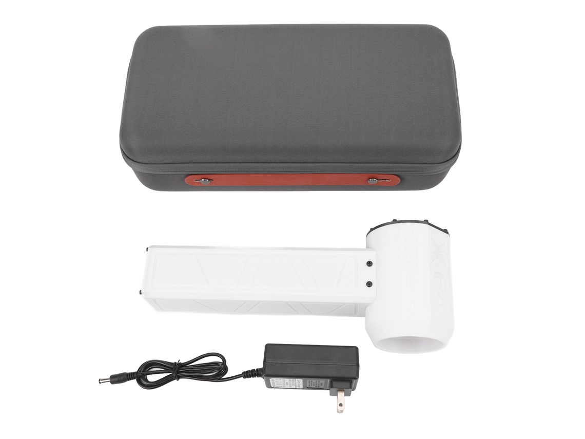 Ventilador turbo portátil de 8000 mAh para deportes al aire libre con enchufe USB