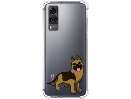 Carcasa Vivo Y52 5G TUMUNDOSMARTPHONE Dibujos Antigolpes Perros 03 Multicolor