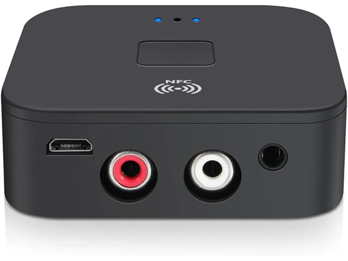 Receptor Bluetooth 5.0 - Adaptador De Audio Inalámbrico Con Entrada De 3,5 Mm - Nfc Hifi