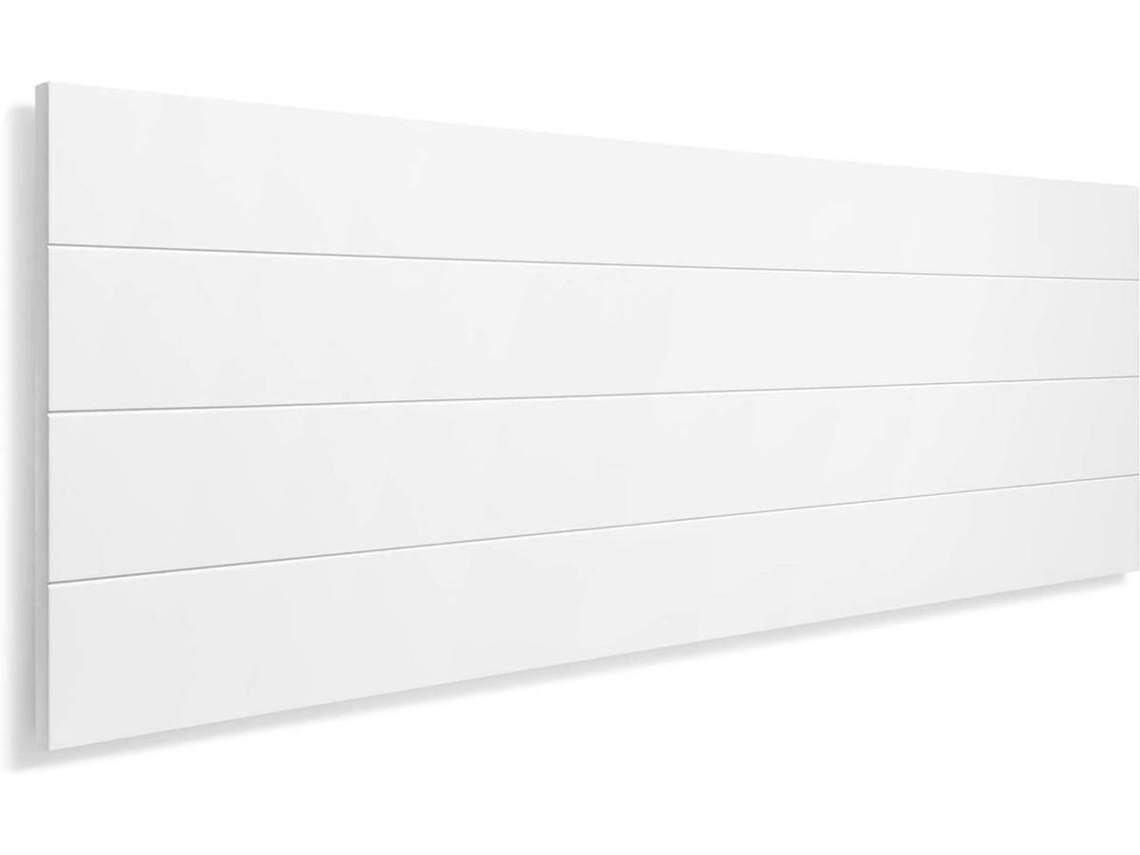 Cabecero de Cama PEJECAR Oslo (Blanco - Madera de Piño - 45x160x3 cm)