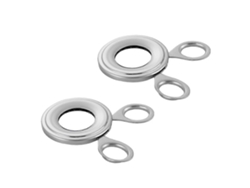 Juego de 2 abrehuevos de acero inoxidable, tijeras metálicas para huevos, cortadores de cáscaras y cortadores de huevos duros. Rosewell
