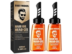 Cepillo de cabeza con aceite para el cabello 2 en 1, peines de gel de secado rápido, no grasos, de Rosewell