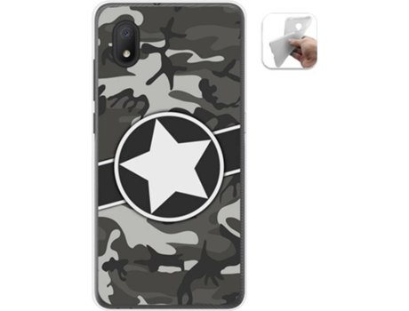 Carcasa Alcatel 1B 2020 TUMUNDOSMARTPHONE Camuflaje 02 Multicolor