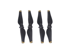 Hélices De Liberación Rápida Cw Ccw Para Dron Mavic Air, 2 Pares/juego, Fibra De Carbono (raya Dorada)