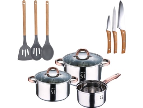 Batería de Cocina SAN IGNACIO (Acero Inoxidable - 20 cm - 1)