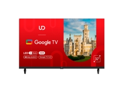Televisor Smart Tv 32" Hd Ready Led, Ud 32ghc5210s, Google Tv, Chromecast Integrado, Control Por Voz, Dolby Audio, Wifi, Bluetooth 5.1, Hdmi Y Usb