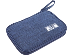 Organizador De Cables Electrónicos Bolsa De Accesorios De Viaje Estuche Para Cargadores Y Cables Diseño Compacto Y Reutilizable Para Eq