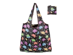 Bolsa de compras grande, reutilizable y ecológica, para guardar juguetes de playa, bolso de hombro, bolsa plegable.