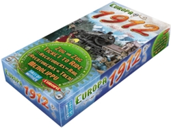 Expansión de Juego de Mesa DAYS OF WONDER Ticket To Ride: Europa 1912 (Edad Mínima: 8)