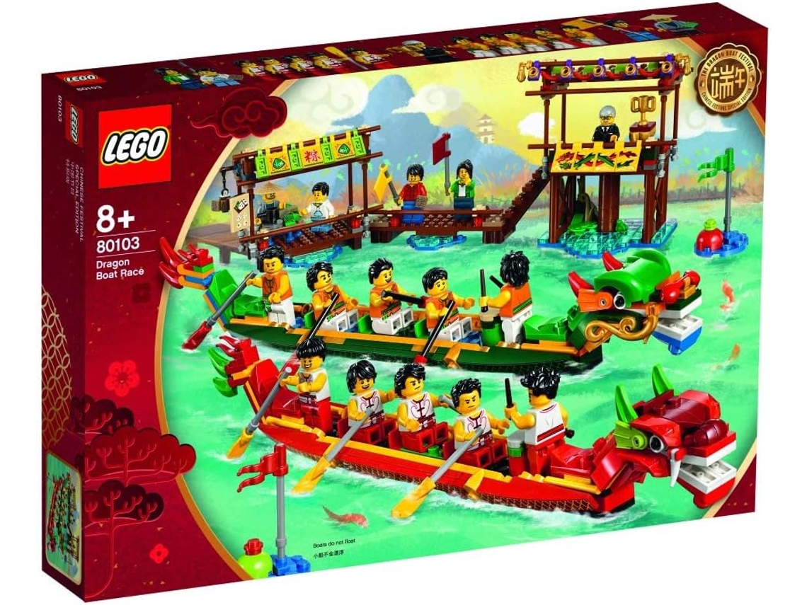 Lego de temporada: Carrera de botes dragón - 80103