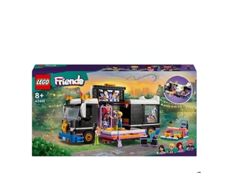 LEGO Friends Autobús turístico de la estrella del pop 42619