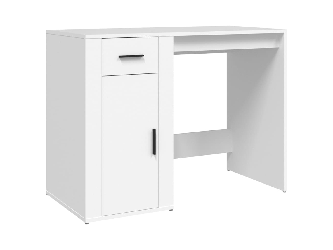 Secreter 100x49x75 cm, Derivados de la madera, Blanco, MAISON EXCLUSIVE