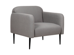 Sillón BELIANI Stouby de Lino Gris 83x74x77