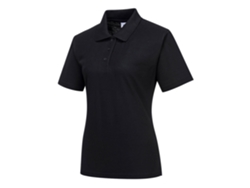 Polo Portwest Naples para mujer: estilo y comodidad para el trabajo / Azul marino / M