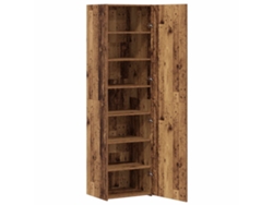 Maison Exclusive - Aparador Alto 2 Pcs Madera Vieja 50 X 42,5 X 185 Cm