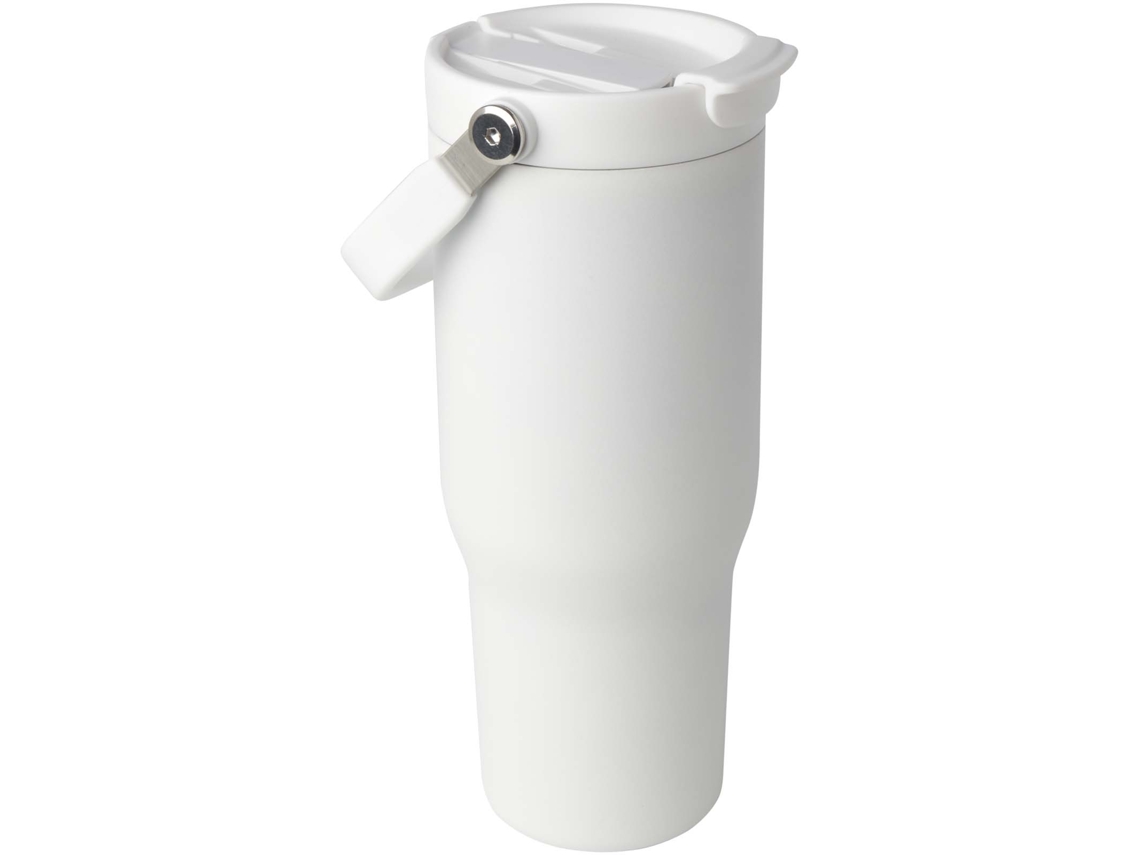 Vaso Con Aislamiento Al Vacío De Cobre De Acero Inoxidable Reciclado Certificado Rcs De 900 Ml Y Con Tapa De Doble Función "b