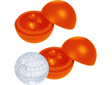 Star Wars Ice Molds Sphere Big Ice Ball, para Whisky, Bourbon y Cola -naranja (L)