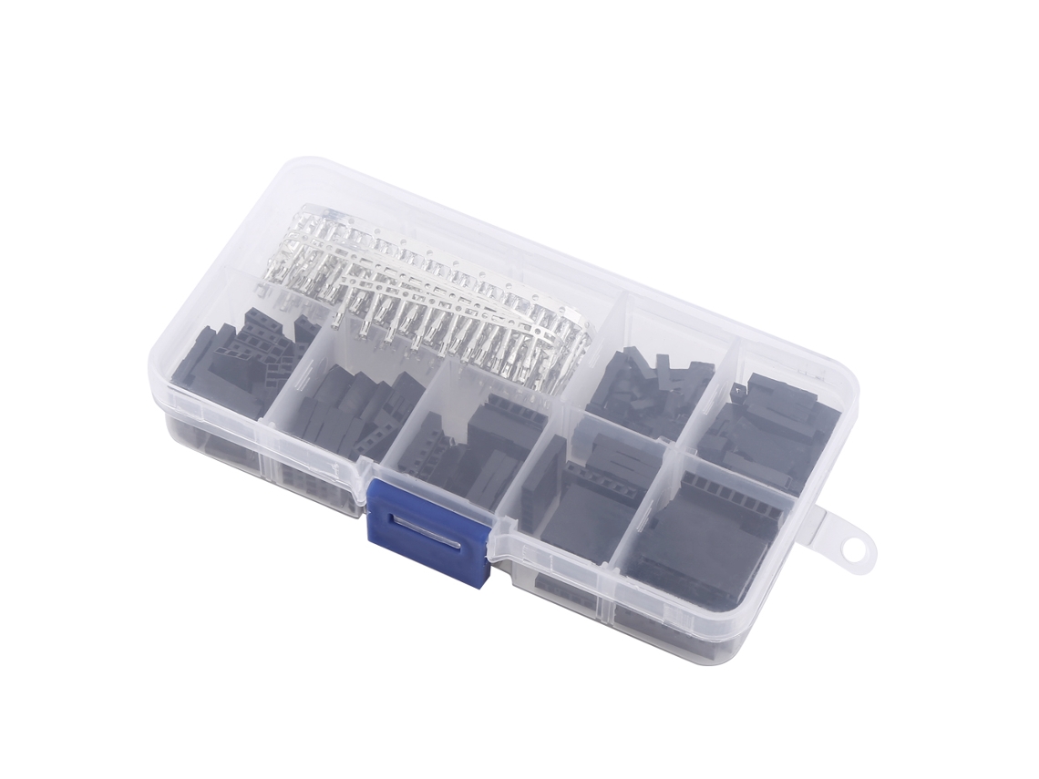 Yncm2026-kit De 310pcs Cable Puente Macho Hembra Con Conector Y Casing 2.54mm Para Electrónica