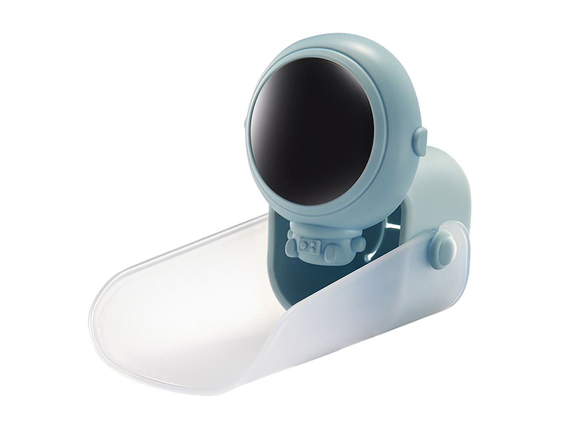 Extensor De Torneira Para Bebê 13,5cm U Shape Seguro Pp Auxiliar Lavar Mãos Infantil Azul Peacock