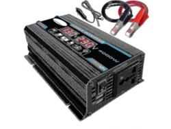 Inversor 4000W 12V a 220V onda senoidal pura. Con mando a distancia.