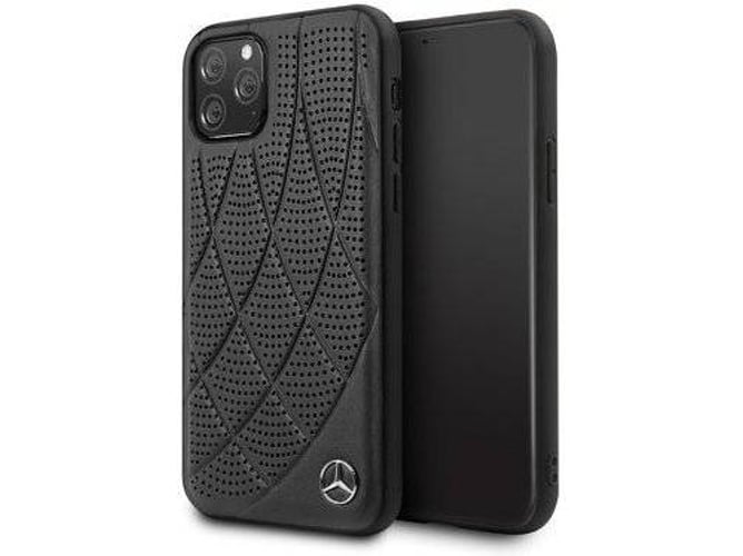 Funda iPhone 11 Pro MERCEDES-BENZ Original Faceplate Negro