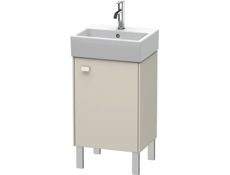 Mueble DURAVIT Brioso bajo mesada 43.4.0 x 33.9 cm 1 puerta con bisagra a la derecha 1 balda de cristal para lavabo Vero Air 072445