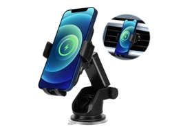Cargador Carro Qi Fast Toque Para Samsung Yizhood Negro
