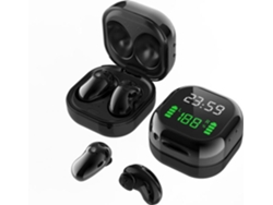 Auriculares Bluetooth True Wireless GETEK s6Plus (In Ear - Micrófono - Negro)