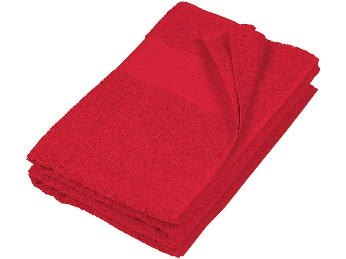 Toalla de Baño KARIBAN 100x150 cm Rojo
