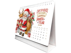 Calendario de escritorio 2026, planificador mensual con diamantes de imitación, accesorios decorativos para el hogar, la oficina o como regalo.