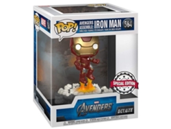 Figura Pop exclusiva de Iron Man Assemble de Marvel Avengers B.active