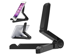 Soporte Plegable Portátil Para Ipad, Samsung Galaxy Tab, Kindle Fire Y Tabletas Con Ángulos Ajustables.