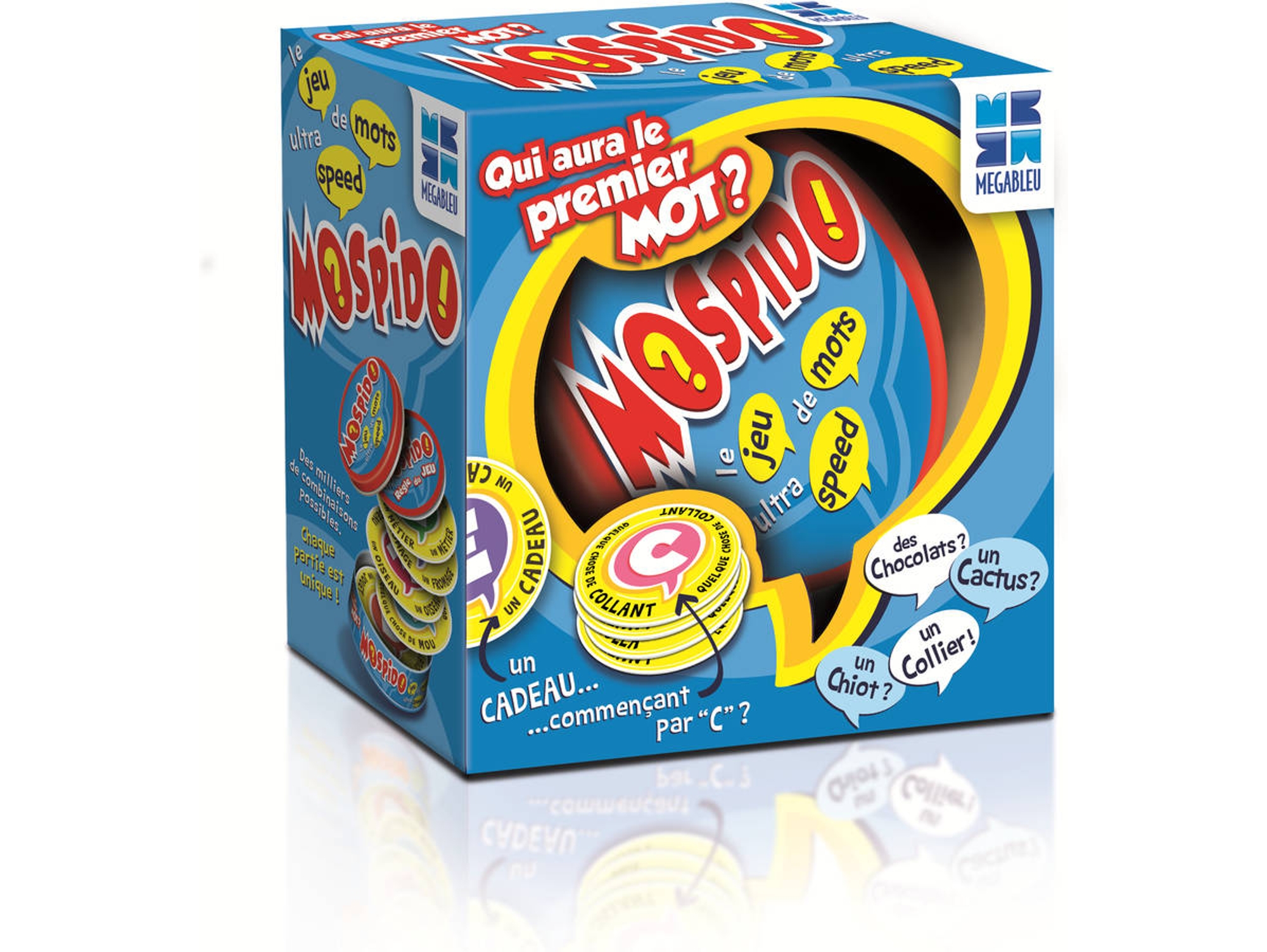 Juego de Cartas MEGABLEU Mospido! (Edad Mínima: 6 - Francés)