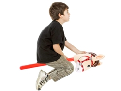 Ats-palo Inflable De Caballo Para Niños Palo De Pony Inflable Decoración De Fiesta Temática