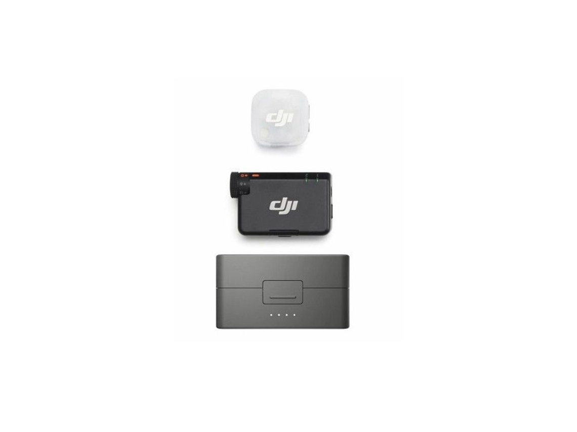 Micrófono DJI Mini 2 (1 transmisor + 1 receptor + estuche de carga)