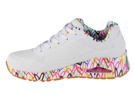 Zapatillas SKECHERS Sintético Mujer (37.5 - Blanco)