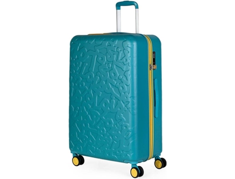 Maleta de Viaje LOIS Trolley Rígida ABS Azul (75x49x27cm - 107 L)