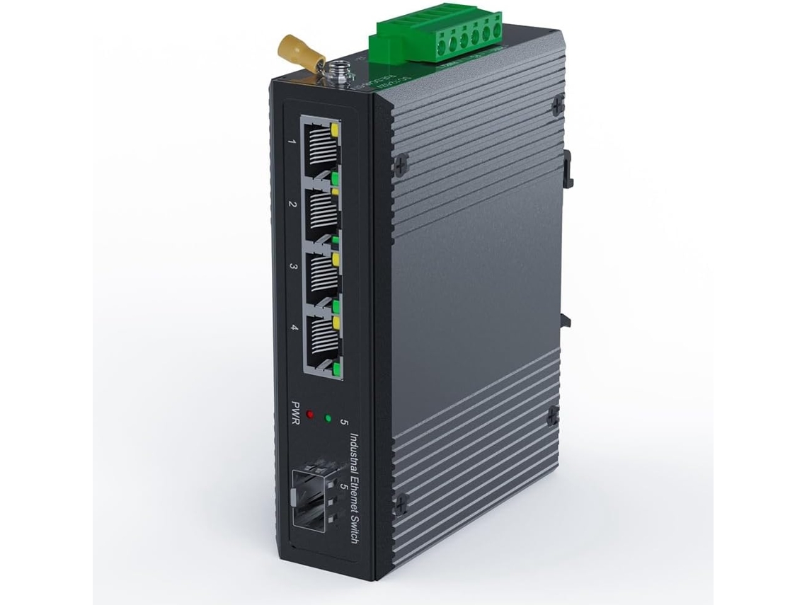 Módulo Transceptor De Conmutador Ethernet Industrial Gigabit Poe