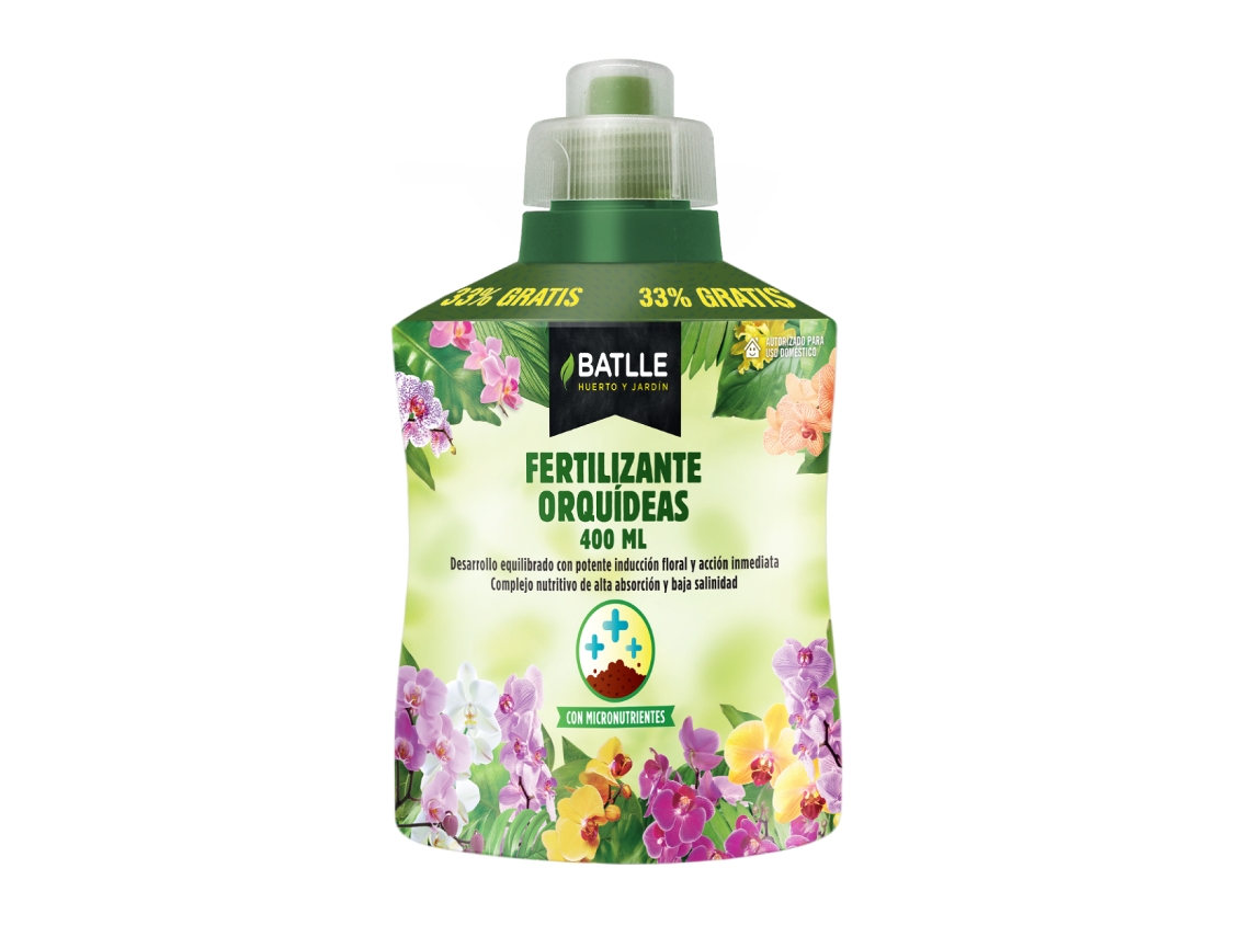 Fertilizante para orquídeas Batlle 400 ml