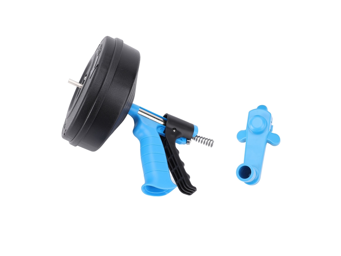 Máquina Desatascadora Serpent Para Fontanería 65mn Con Resorte Flexible De 7,5 M (50-75 Mm)