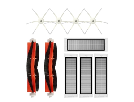 Cepillos laterales, cepillos rodillos y filtros Hepa para Xiaomi Vacuum 2 / 1S, Roborock S50 S51 S6, piezas de Robot aspirador Mi