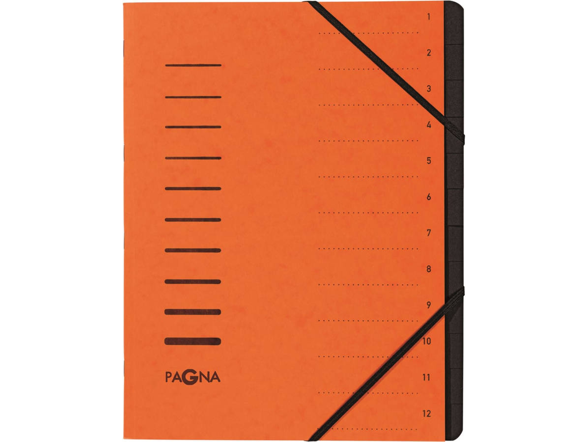 Carpeta PAGNA 40059-12 (Naranja - A4 - 32x24.5cm - PVC)