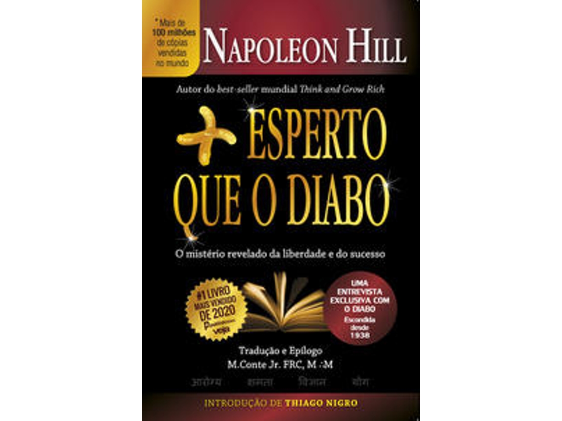 Libro Mais Esperto Que O Diabo O Mistério Revelado Da Liberdade E Do Sucesso de Napoleon Hill (Portugués)