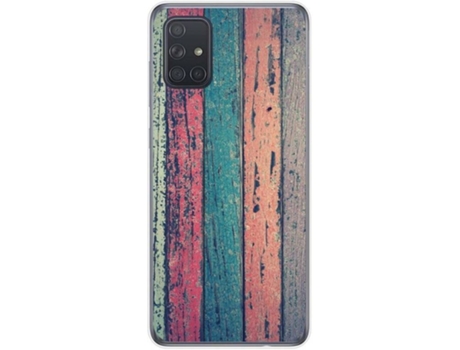 Carcasa Samsung Galaxy A71 TUMUNDOSMARTPHONE Dibujos Multicolor