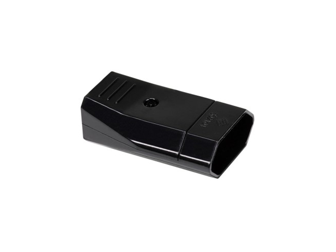 Base móvil negra Simon 2p 10 A 250 V
