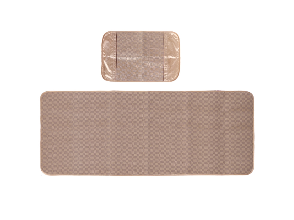 Alfombrilla Plegable Refrescante De Verano Para Dormitorio Escolar 195x100cm Rotin