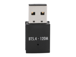 Adaptador Usb Bluetooth 5.4 Con Receptor Y Transmisor Inalámbrico De 120 M Para Teclado Y Ratón.